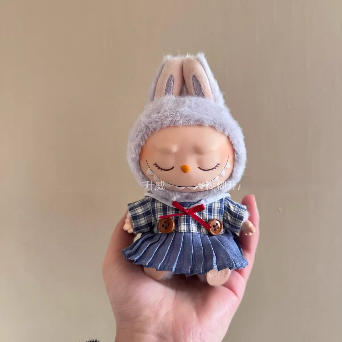 EZ Ropa Labubu For 15cm Labubu Clothes Fake two striped shirts Reflective assault suit Sailor Suit Collection Doll Outfit