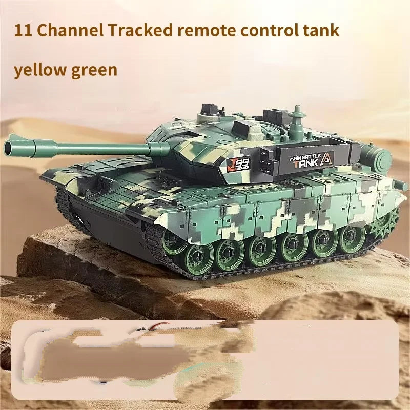EZ 33CM Rc Tank Remote Control War Tanks Crawler Car Vehicle Battle Electric Model Electronic Machine Toys for Boys Birthday Gifts