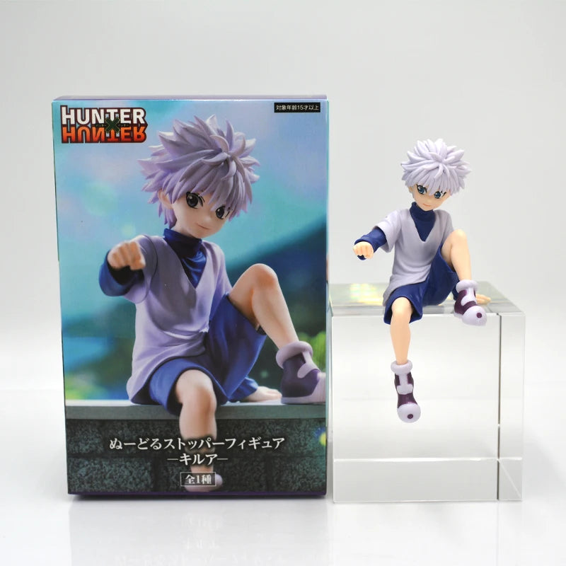 EZ 13cm Hunter x Hunter Gon Freecss Anime Figure Alluka Zoldyck Action Figure Chrollo Lucilfer/Kurapika Figurine Model Toys Gift
