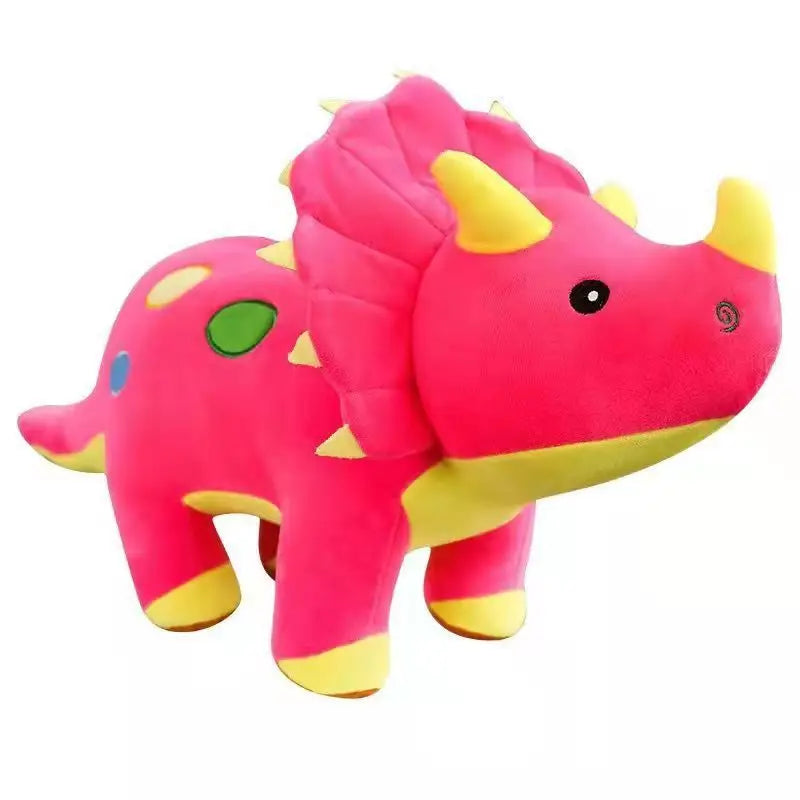 EZ 40cm Creative Big Plush Soft Triceratops Stegosaurus Plush Toy Dinosaur Doll Stuffed Toy Kids Dinosaurs Toy Birthday Gifts