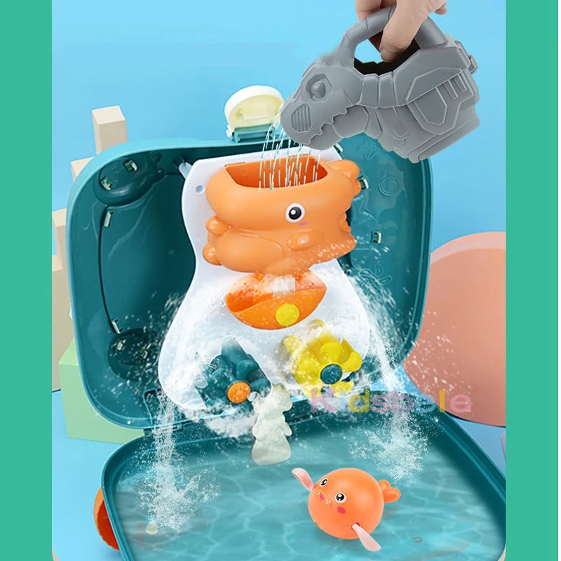 EZ Kids Beach Toys Baby Beach Play Toys Sandbox Kit Summer Toys Beach Accessories Sand Water Game Tools Bath Toy For Baby