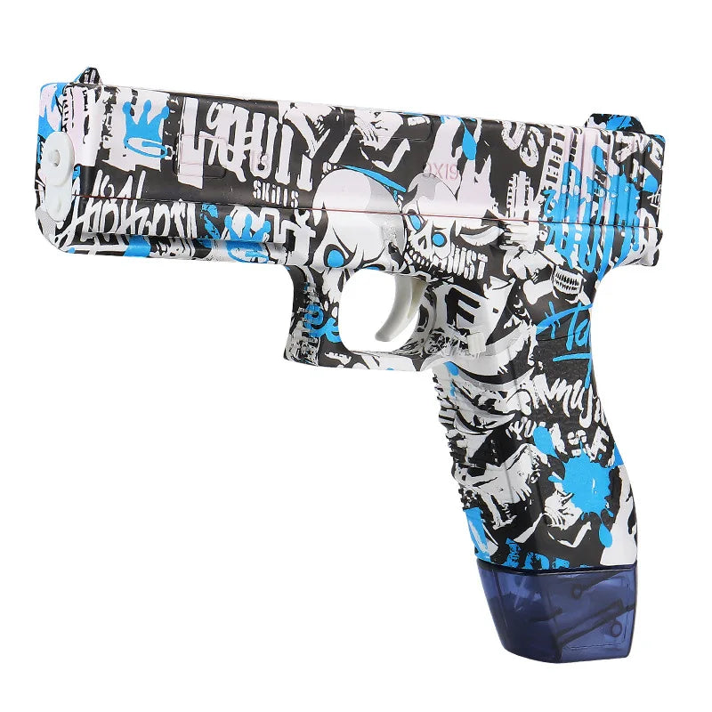 EZ New Summer Water guns Electric Pistol Shooting Toy Full Automatic Outdoor Beach Gun Summer Water Toy For Kids Boys Girls Adults