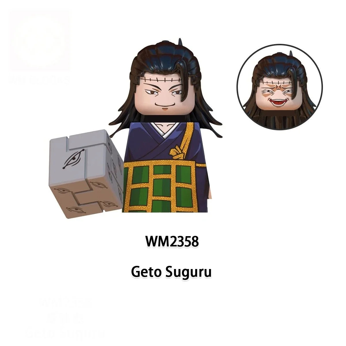 EZ Jujutsu Kaisen Anime Cartoon Gojo Satoru Itadori Yuj Fushiguro Megumi Okkostu Yuta Building Blocks Mini Action Figures Kids Toy