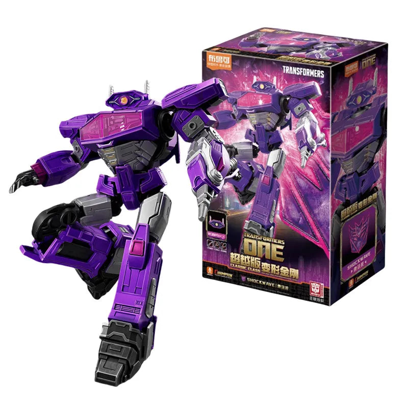 EZ Movies Transformers One Toys LED Optimus Prime Starscream SENTINEL PRIME Megatron Action Figure Assembled Toy Kids Gift