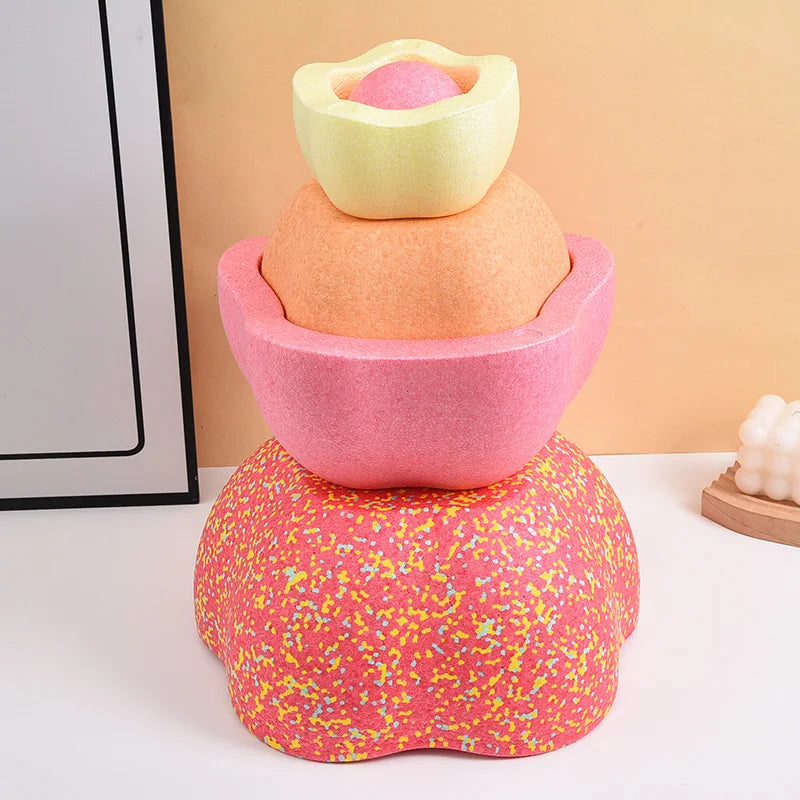 EZ Children's Balance Stapstones Toys Sensory IntegrationFoam Toys Stapstenenen Sports Balance Toys