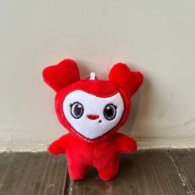 EZ Lovelys Plush Korean Super Star Plush Toy Cartoon Animal TWICE Momo Doll Keychain Pendant for Fans Girls Birthday Gifts