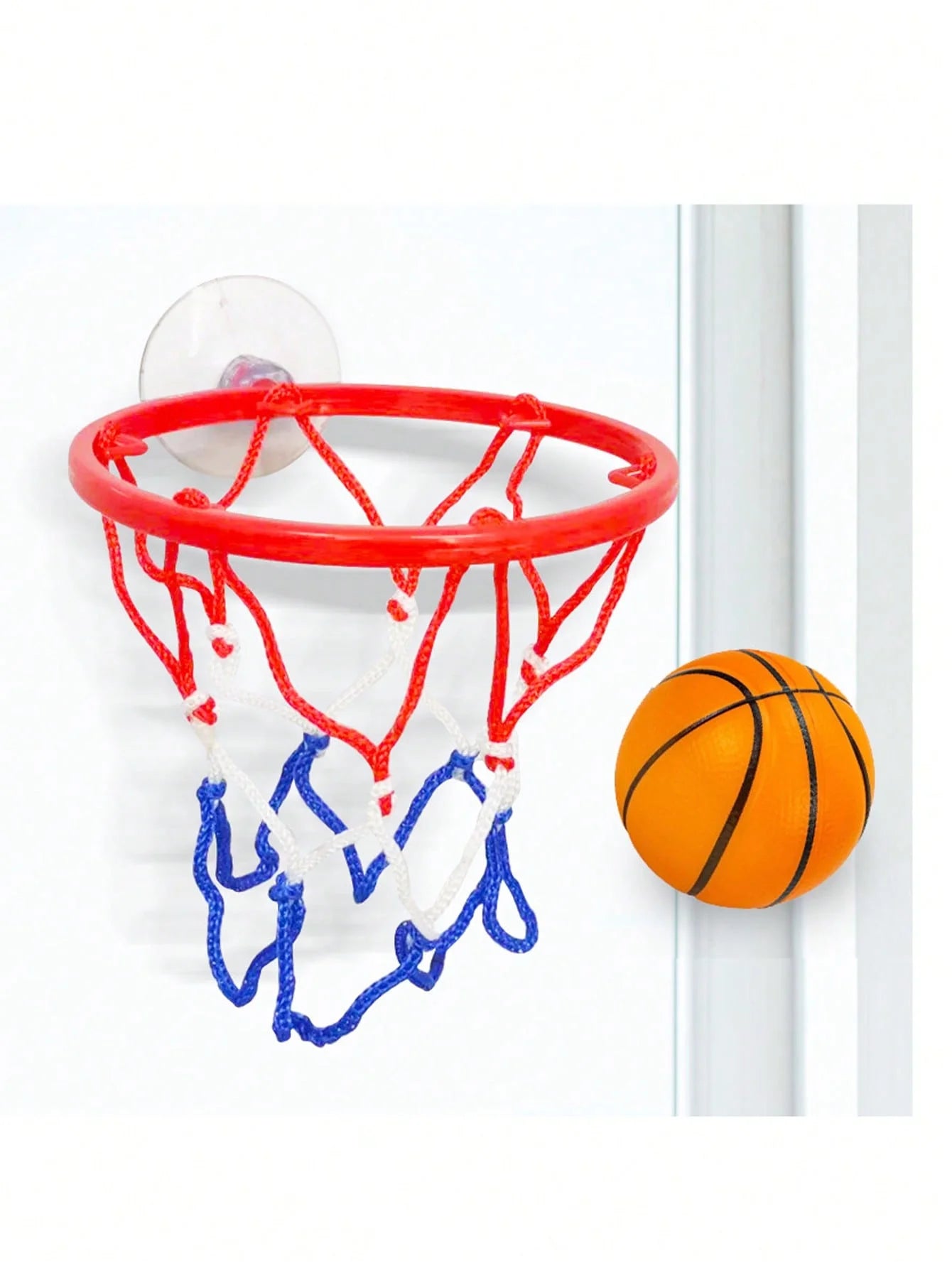 EZ Small Basketball Set Coordinated Wrist Solid Rubber Elastic Ball Children's Exercise Shooting Table Game Toy
