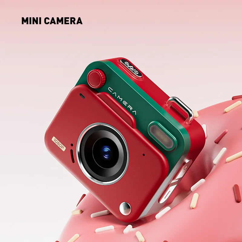 EZ New CCD Retro Mini Digital Camera High Definition Pixel Student Campus Photography Recording Small Size Easy To Carry Camera