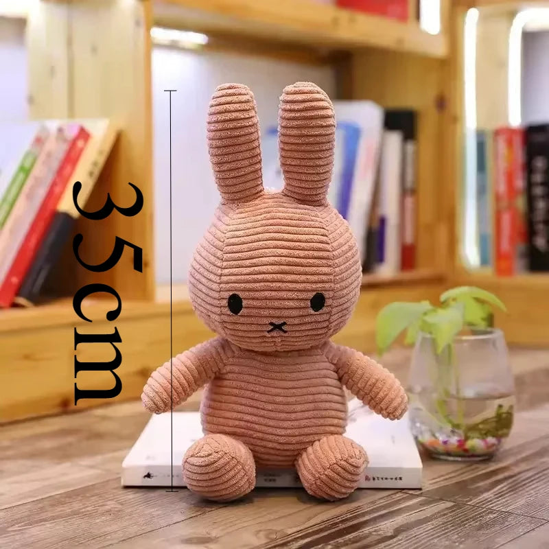 EZ Miffys Plush Toys Cute Cotton Soft Baby Sleeping Comfortable Accompanying Dolls Children's Easter Gift Decoration Doll