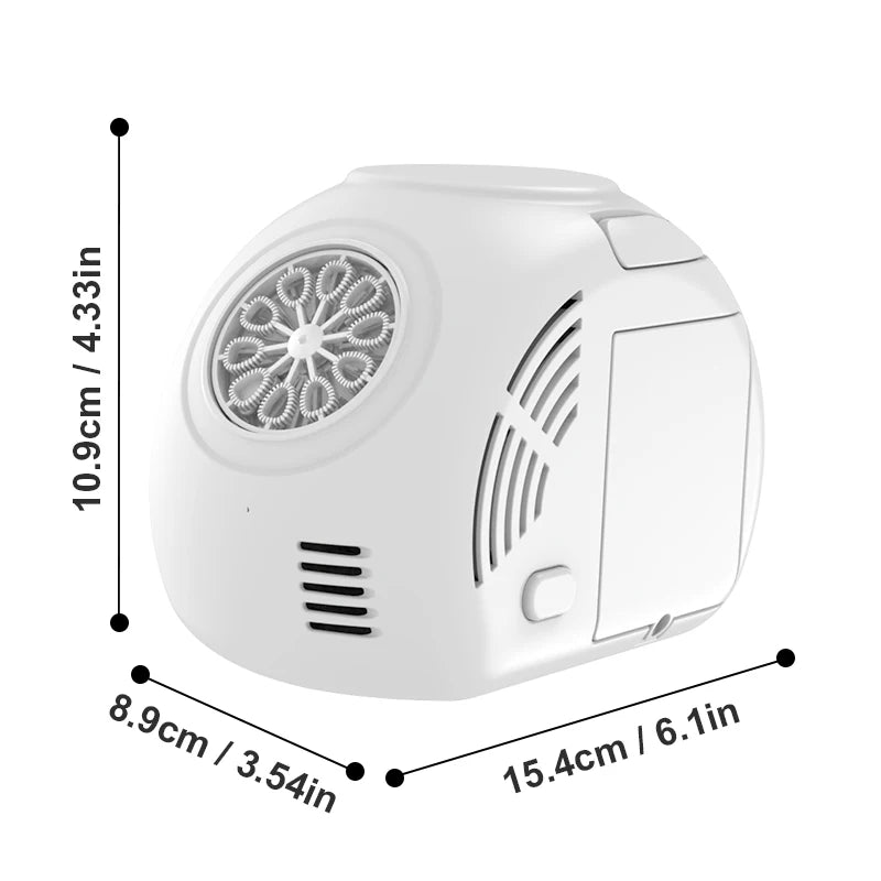 EZ Fully Automatic Handheld Bubble 10 Hole Outdoor Wedding/Birthday Party Children's Bubble machine without battery bubble water