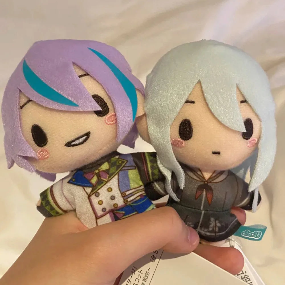 EZ 10cm Pjsk Plush Keychain Project Sekai Kamishiro Rui Stuffed Plushie Pendant  Yoisaki Kanade Kawaii Backpacks Ornaments Toy Gift