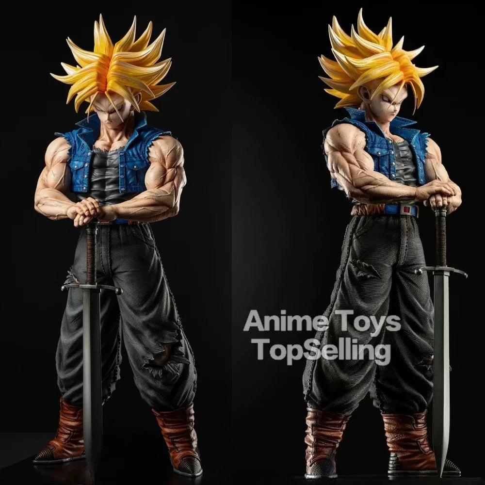 EZ 25cm/9.84in Anime Dragon Ball Z Figure Trunks Action Figures Pvc Statue Collection Model Toys for Children Gifts
