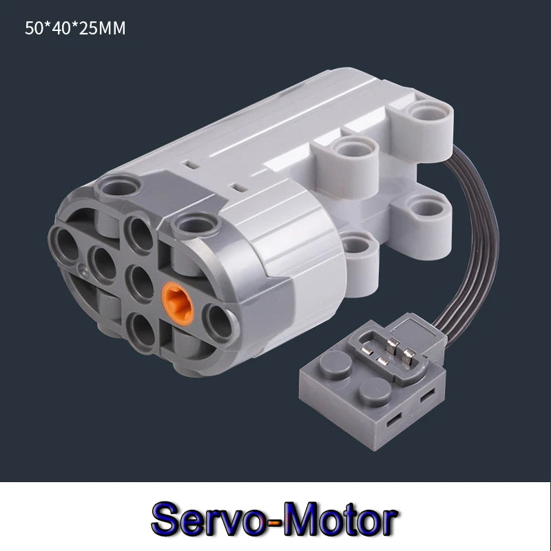 EZ Technical Electronic Building Block MOC Refit Accessories Micro-motor RC Power Functions Parts Creative DIY Car Bricks Kids Toys