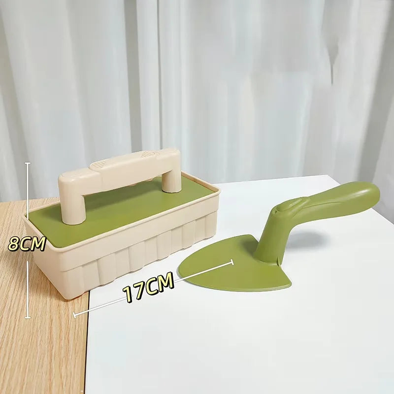 EZ Kids Water Play Beach Toys Sandbox Mold Set Shovel Castle Building Wall Honeycomb Briquette Mold Summer Outdoor Sand Play Game