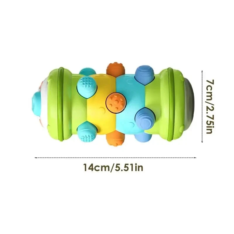 EZ Baby Crawling Roller Toy Infant Activity Tummy Time Roller Montessori Educational Development Sensory Toys for Kids 0 12 Months
