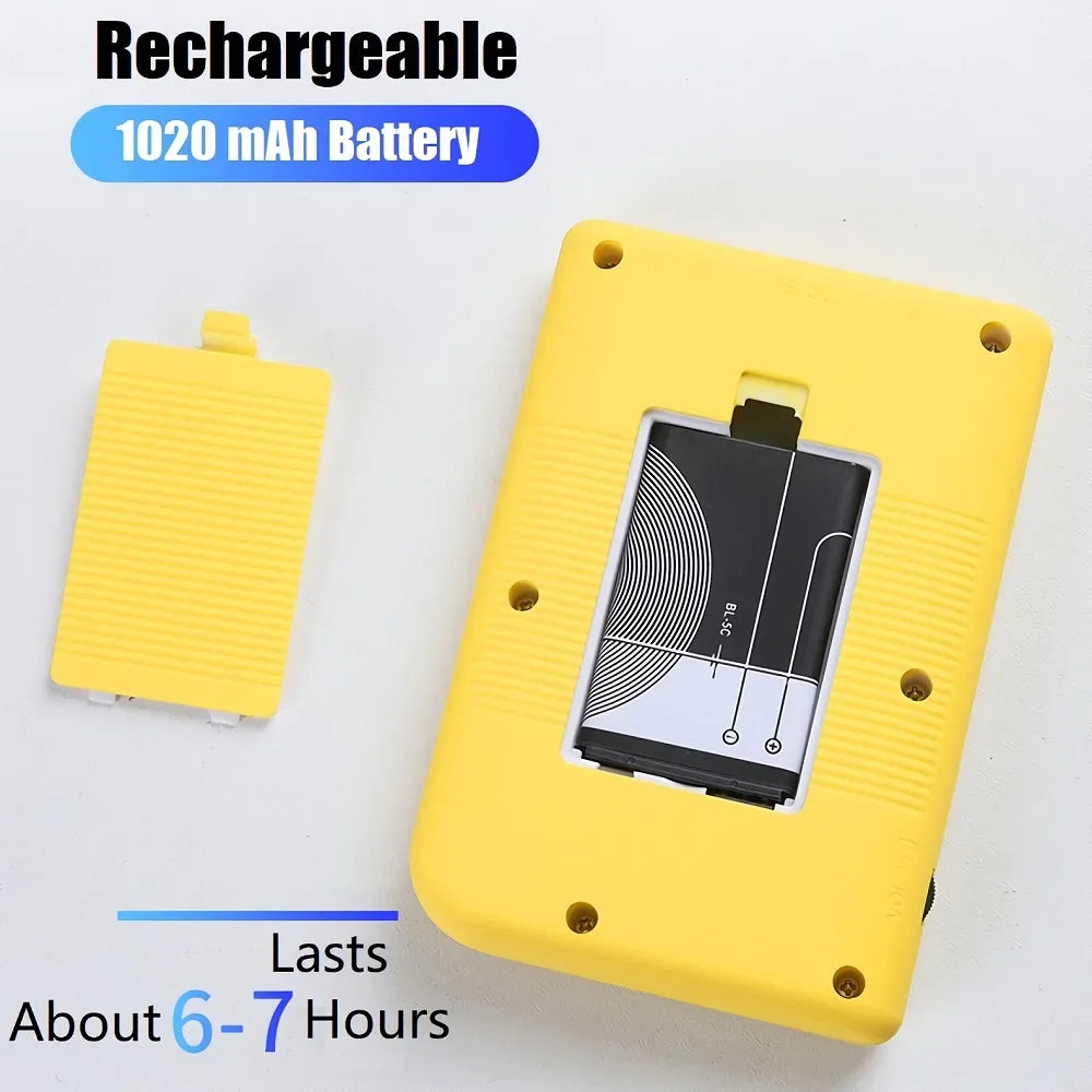 EZ Classic Retro Video Pocket Games Console Lcd Screen Built-in 400 Handheld Portable Mini Game Player for Boy Christmas Gift