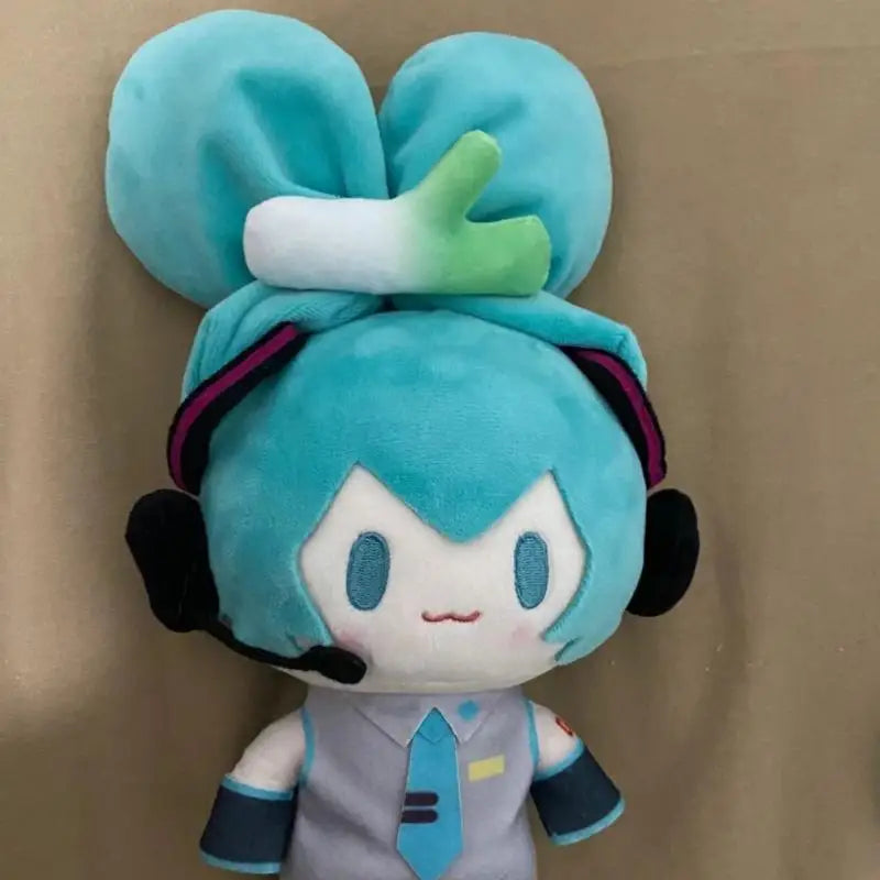 EZ Hatsune Miku Cartoon Plush Doll Anime Periphery Pillow Soft Stuffed Lovely Room Decoration A Holiday Gifts for Boys and Girls