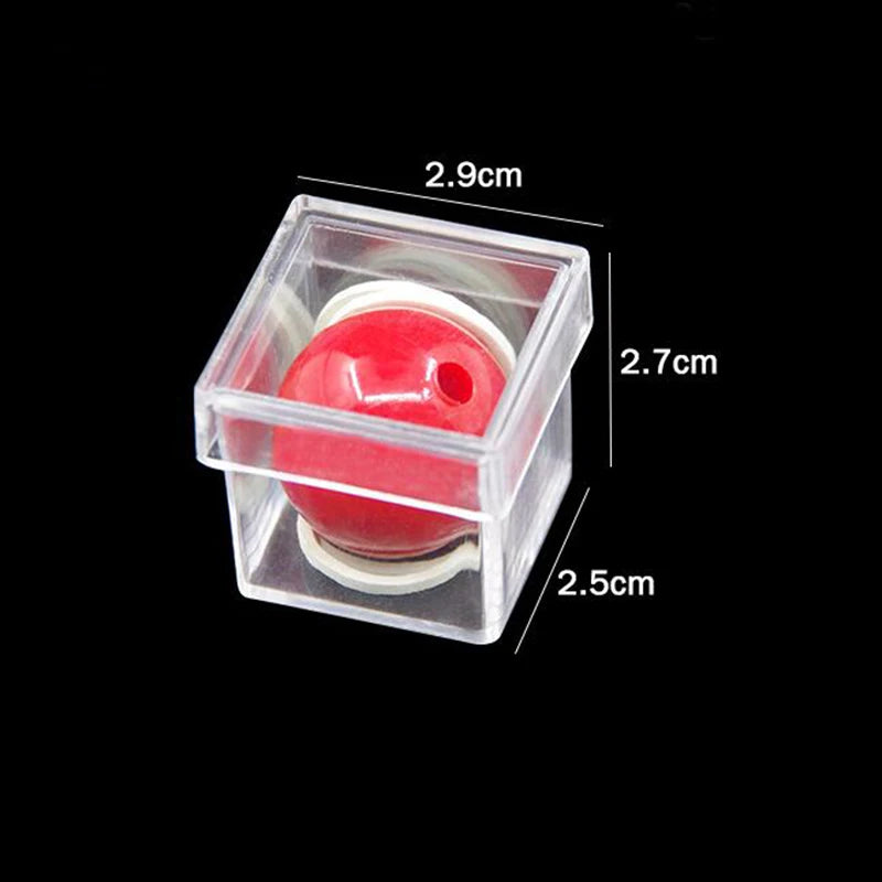EZ Bandit Ball Penetrate Through Clear Box Magic Tricks Magician Close Up Street Illusions Gimmick Props Mentalism Comedy Toy Magia