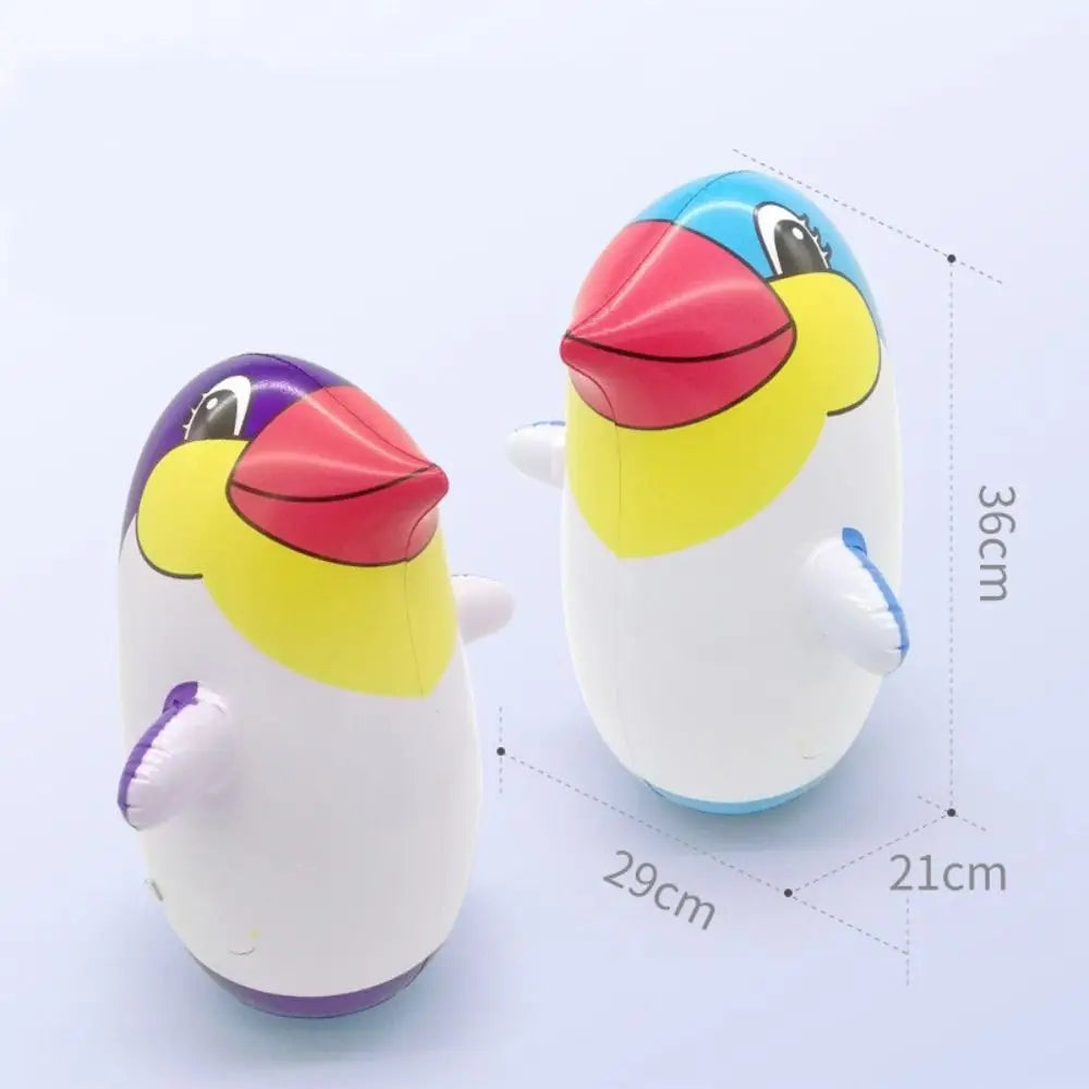 EZ Cartoon Penguin Sandbag Kids Child Party Birthdays Gift 36/45cm Children Inflatable Toys Home Sport Boxing Punching Toy