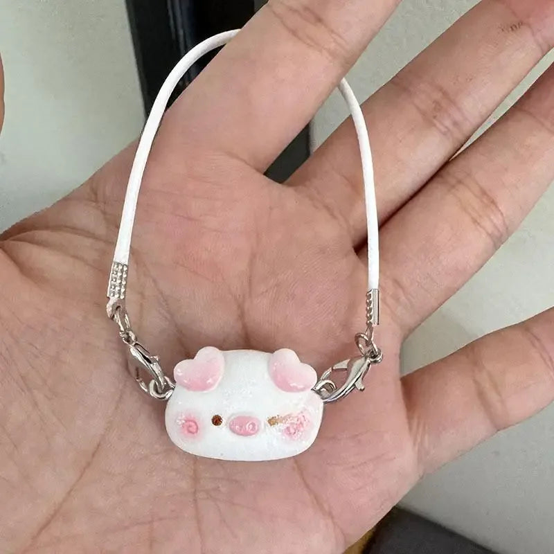 EZ For 17cm 3.0 labubu v1/v2/v3 Mini Ice Cream Bag  Bear Rose Accessories Doll House Accessories Bag Hanging（No dolls）
