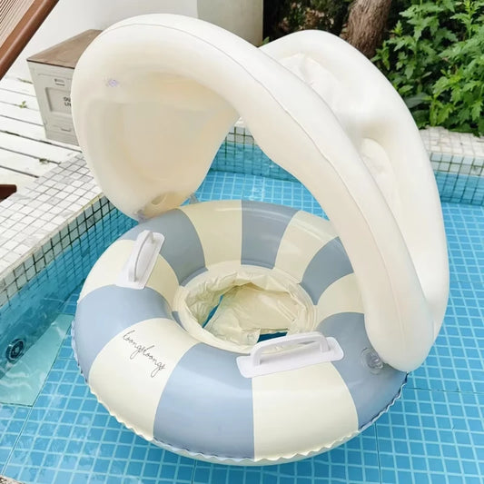 EZ Baby Swimming Float Ring Pool Bathtub Toys Pool Accessories for Kids  Swimming Circle Float Seat Summer Beach Pool Party 1 2 3 Y