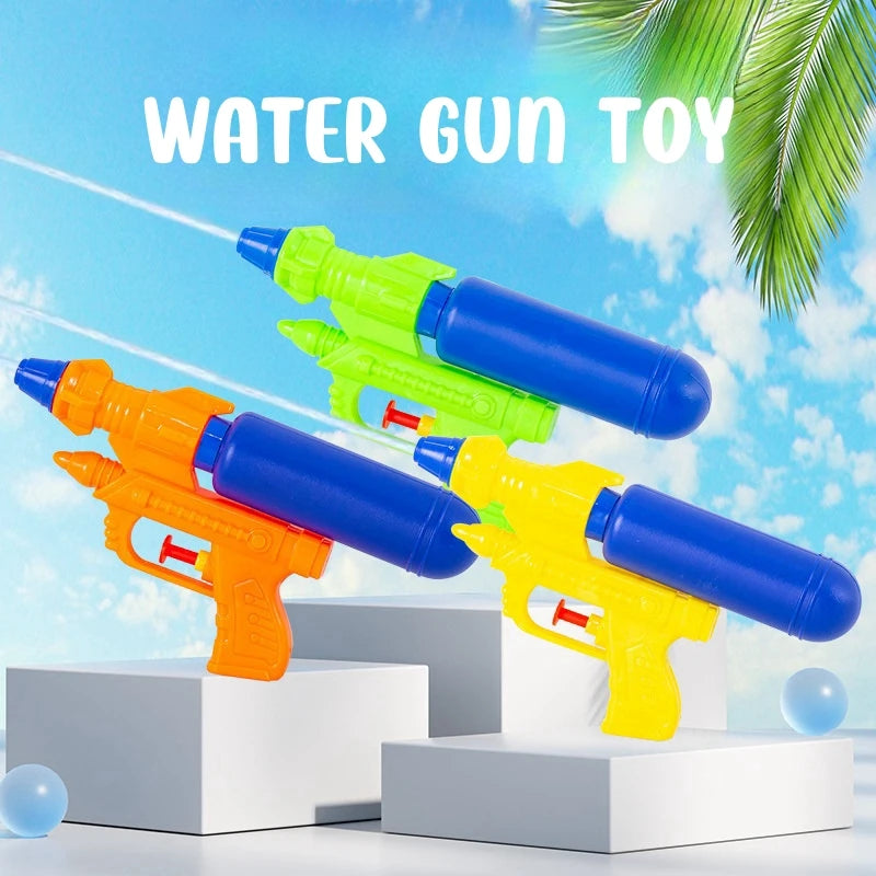 EZ 1PC Children Portable Water Gun Toys Summer Outdoor Beach Pool Garden Fight Game Manual Watergun for Kids Baby Boys Girls Gifts