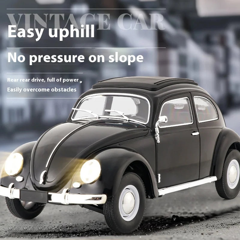 EZ 1/16 Wpl D62mini For Vw Beetle Hardtop Sedan Model 1949-1963 Remote Control Car Toy Carremote Control Rc Climbing Car Toy Gift