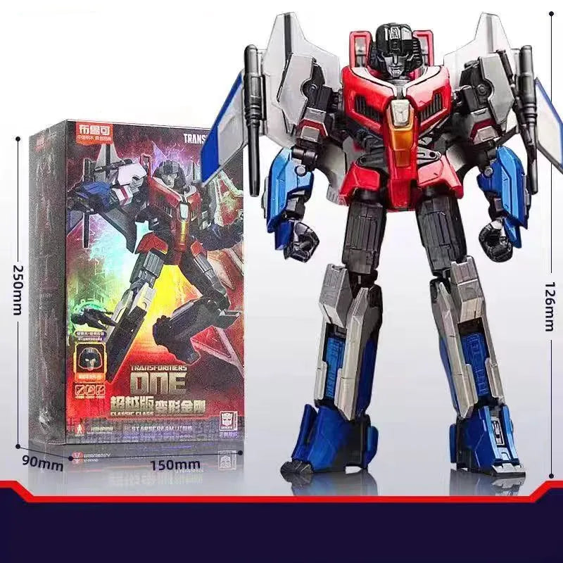 EZ Movies Transformers One Toys LED Optimus Prime Starscream SENTINEL PRIME Megatron Action Figure Assembled Toy Kids Gift