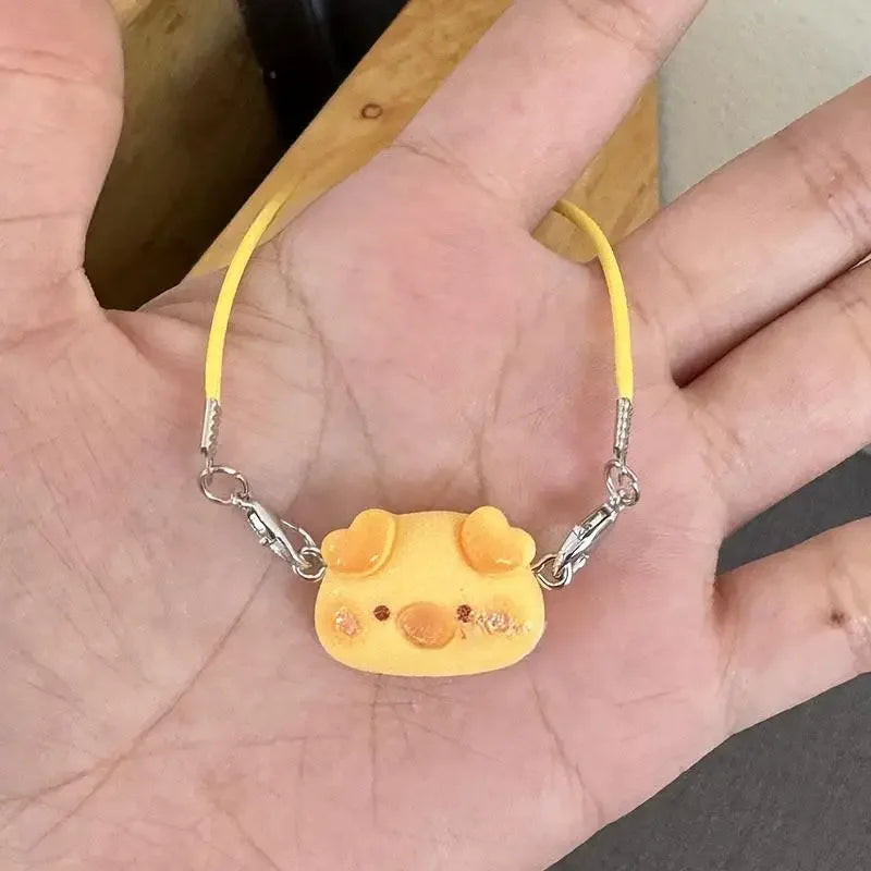 EZ For 17cm 3.0 labubu v1/v2/v3 Mini Ice Cream Bag  Bear Rose Accessories Doll House Accessories Bag Hanging（No dolls）