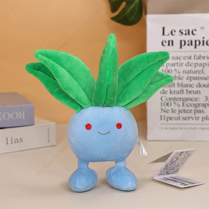 EZ Pokémon Plush Toy Oddish Charmander Eevee Ditto Lapras Dragonite Magnemite Omanyte Cute Stuffed Doll Birthday Christmas Gift
