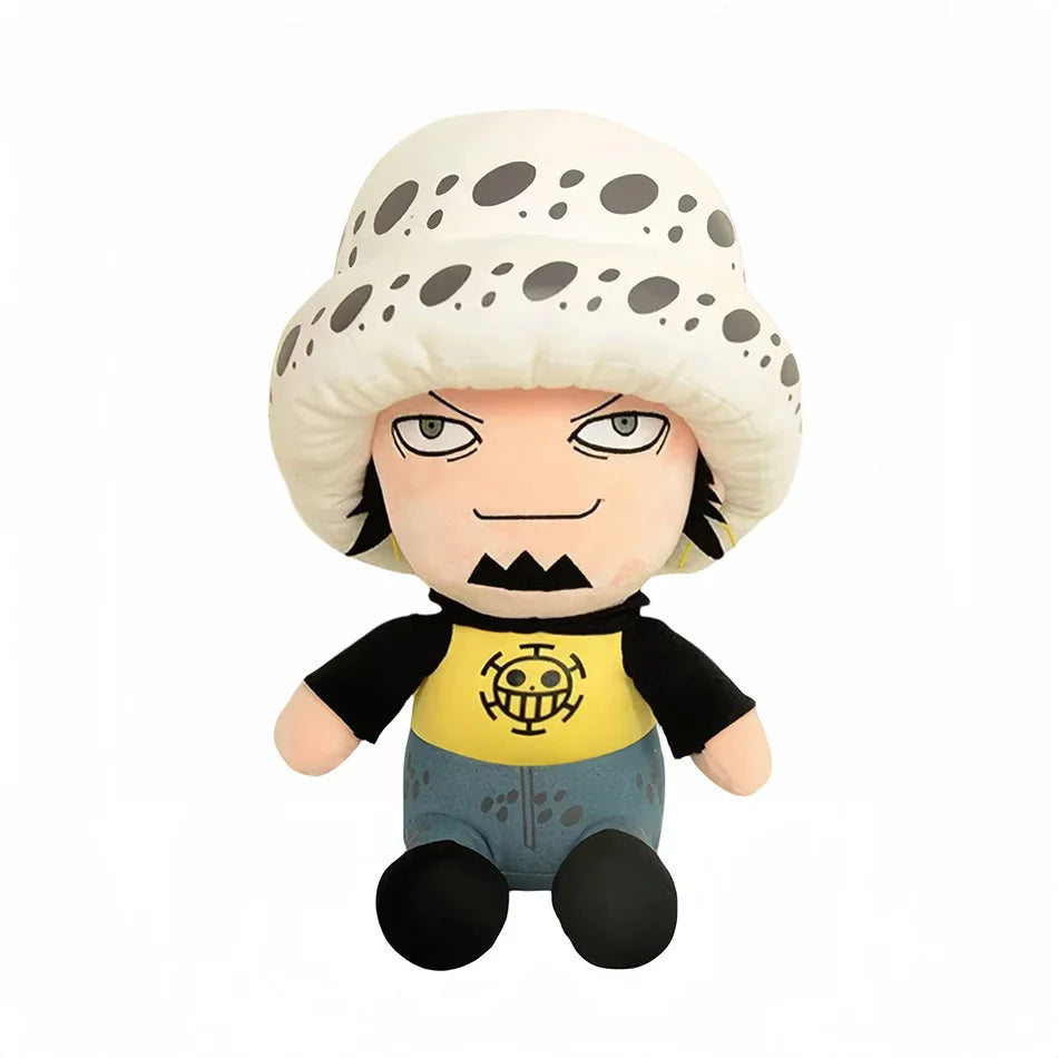 EZ Japanese Anime 25cm One Piece Original Plush Toys CartoonFigure Luffy Chopper Ace Roronoa Zoro Cute Stuffed Doll Kids Xmas Gifts