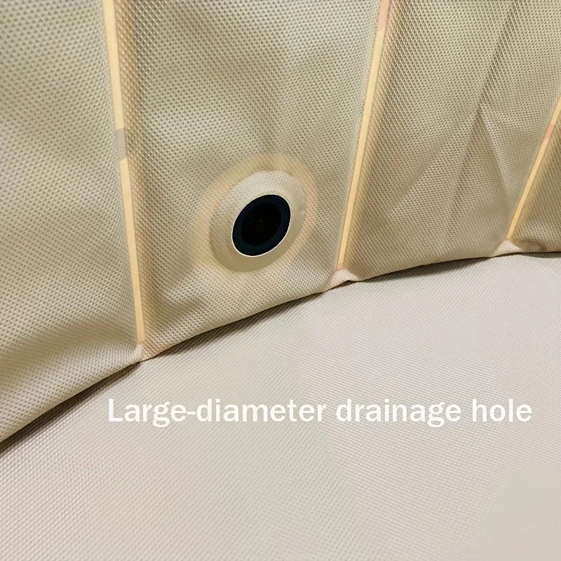 EZ Multi functional folding swimming pool, ball pool with drainage valve, children's game fence, indoor and outdoor swimming pool.