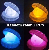EZ Creative DIY Moonlight Shell Small Night Light LED Feature Assembly Home Decoration Exquisite Kids Toys Adult Gifts