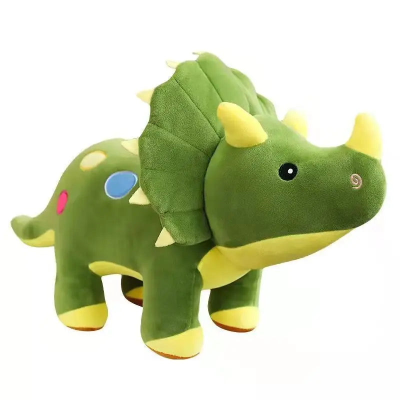 EZ 40cm Creative Big Plush Soft Triceratops Stegosaurus Plush Toy Dinosaur Doll Stuffed Toy Kids Dinosaurs Toy Birthday Gifts