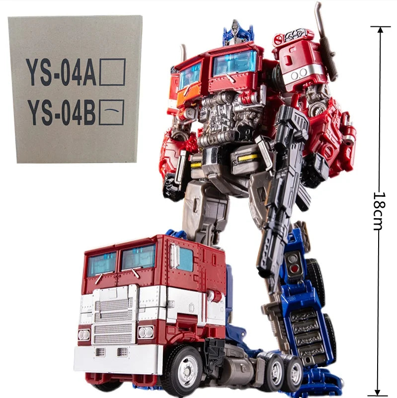 EZ Transformation Toy Robot Figure Movie Classic Autobot Commander Dual Sword Weapon Children's Birthday Gift