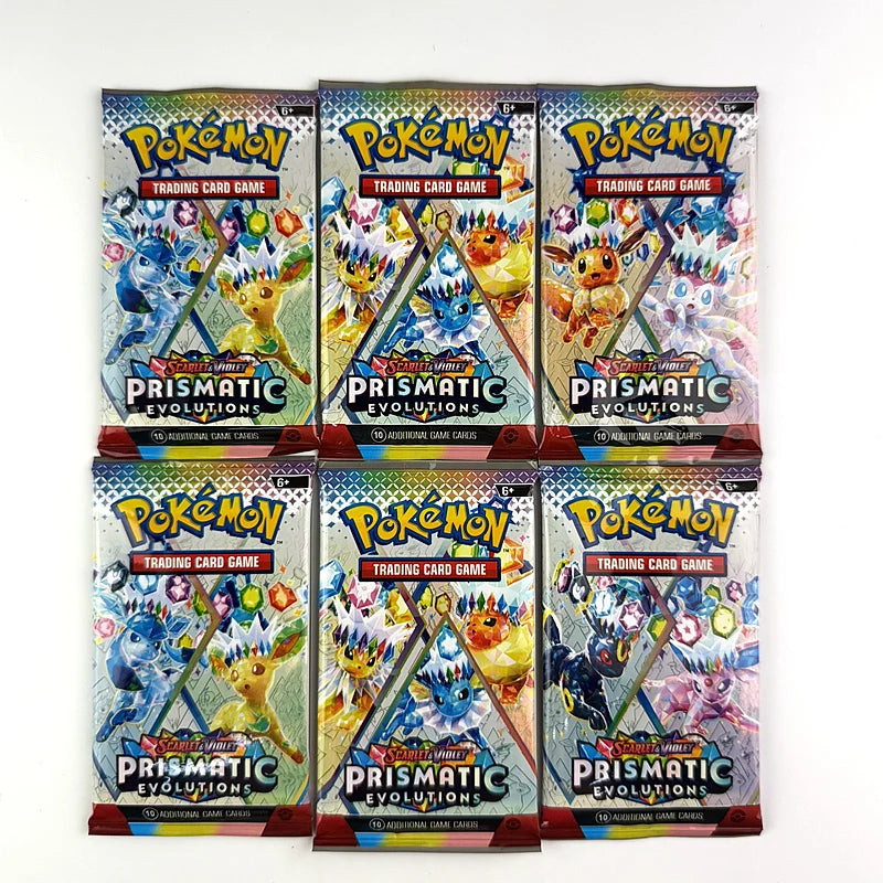 EZ 10/20 Pcs Pokemon Card Prismatic 151 Evolutions English Booster Battle Pokemon Card Game Carte Trading Collection Cards