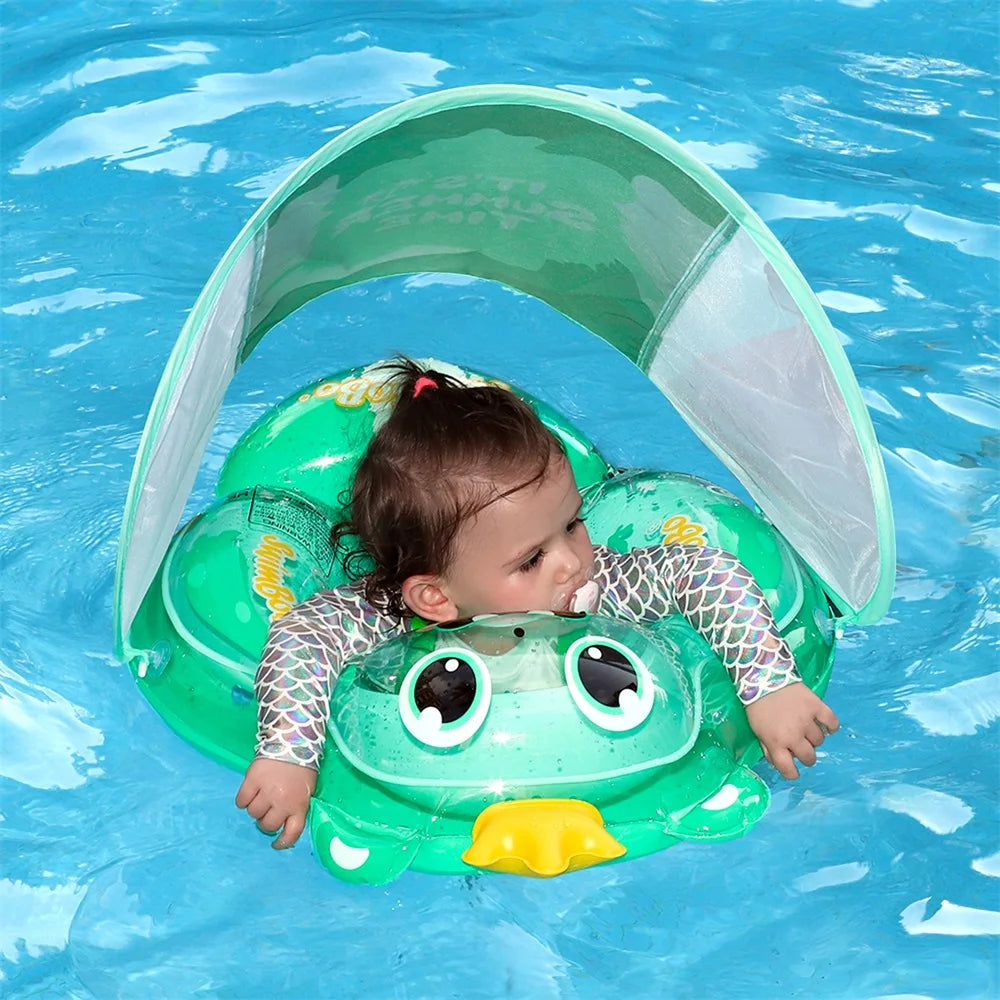 EZ Swimbobo Kids Inflatable Baby Floating Water Toy Swimming Floats Waist Trainer Child Swim Pool Ring PVC Children Float