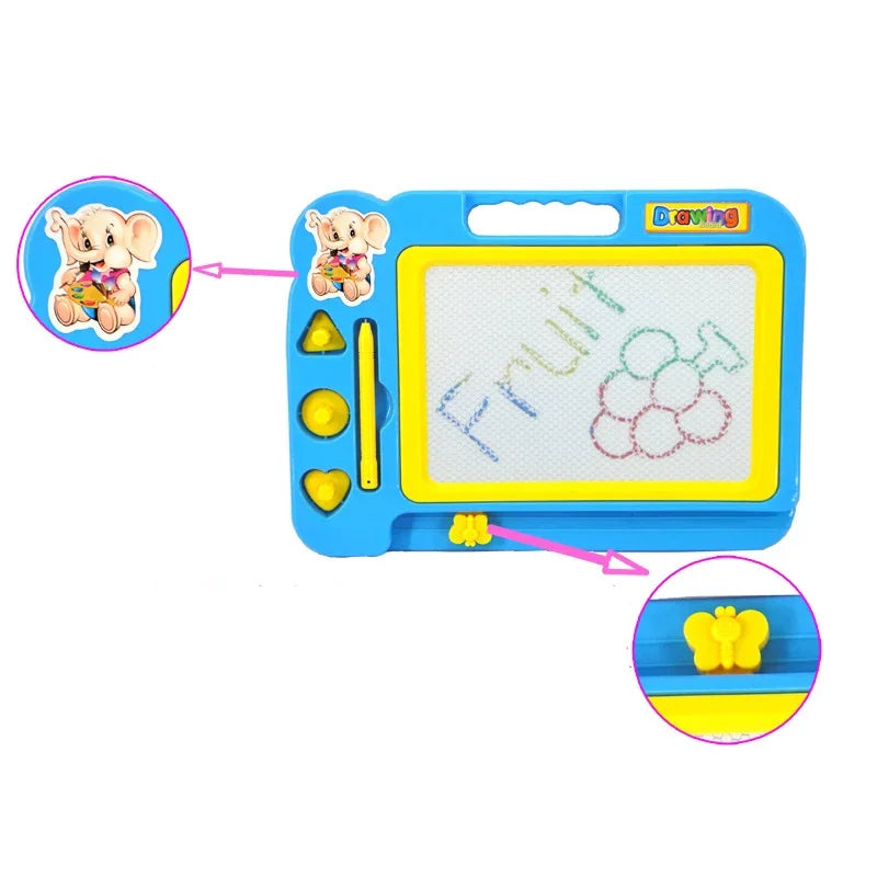 EZ Children Magnetic Drawing Board WordPad Baby Color Graffiti Board Art Educational Drawing Toys Drawing Tool Gift For Kids Toy