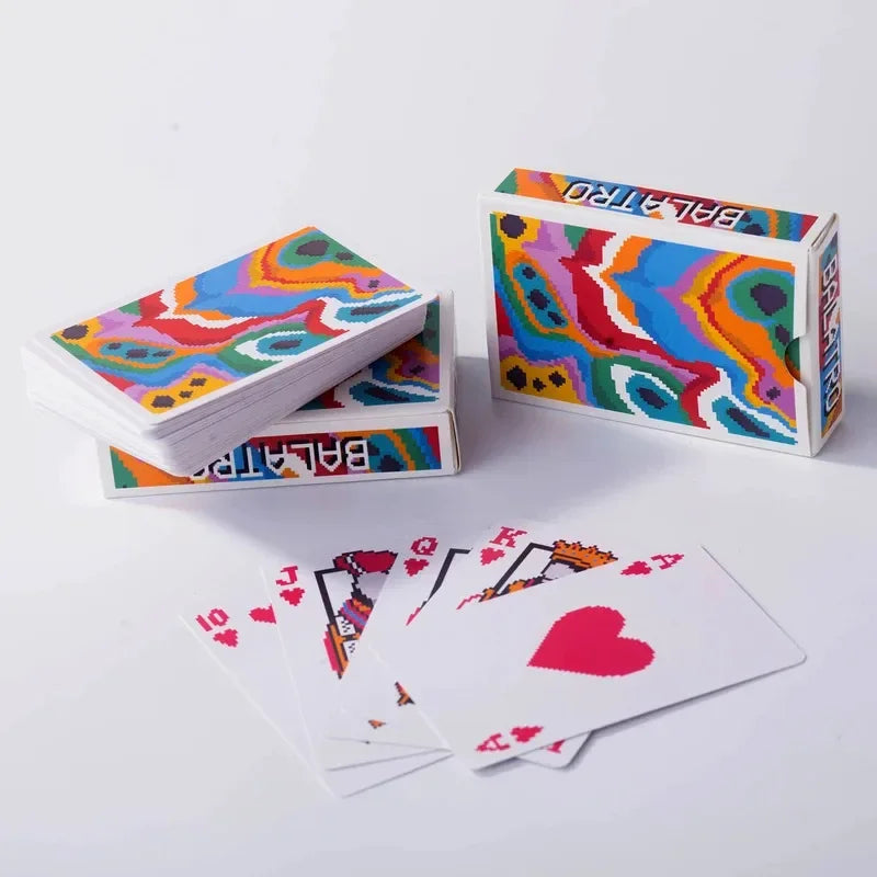 EZ Classic Poker Card Set - Essential Party Game for Gatherings, Tabletop Games & Festive Fun, Durable & Portable Playing Cards