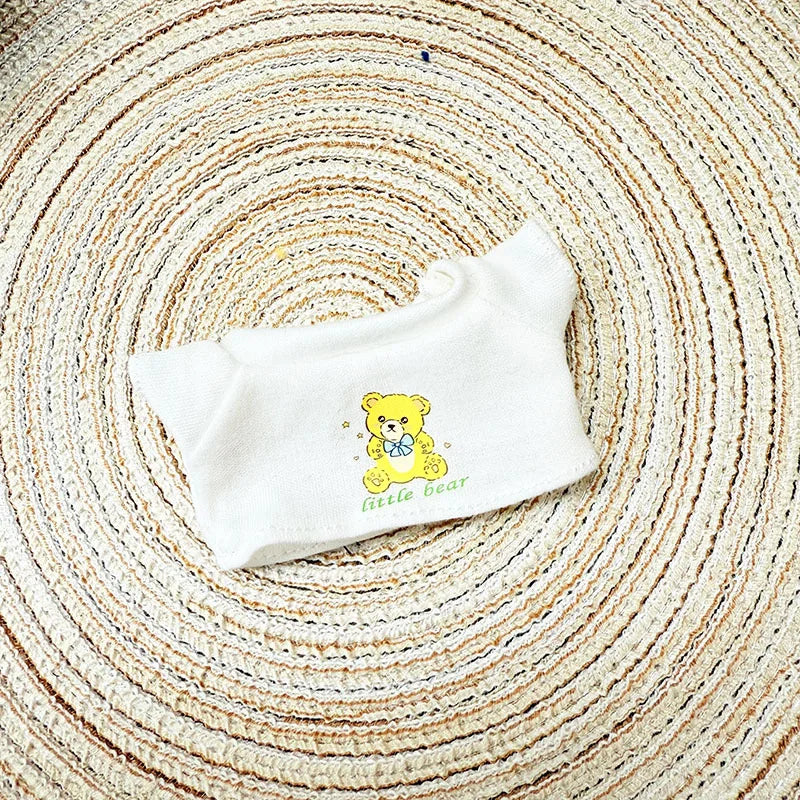 EZ Labubu Doll Clothes Plush Doll'S Clothes Cool And Sweet Leather Clothing Labubu I II Idol Dolls Sitting Party Accessories