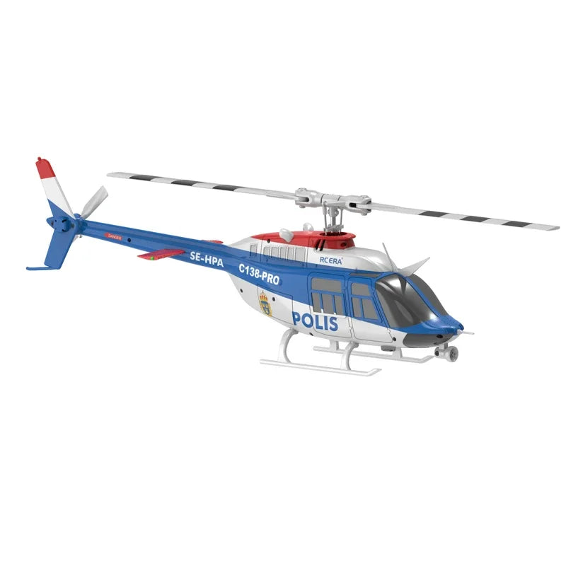 EZ RC ERA In stock 2025 new Bell 206 C138 PRO brushless version remote control helicopter model helicopter like real RC drone