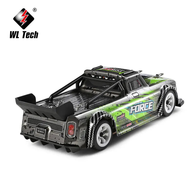 EZ WLtoys 284131 1:28 4WD 2.4G Mini RC Racing Car High Speed Off-Road Remote Control LED Light Drift Alloy Truck Boys Toy Kids Gift