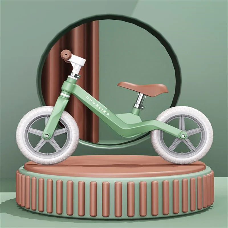 EZ Outdoor Children's Balance Bike Toys Without Foot Pedal Baby Sports Training Walker Bicycle Inflatable Tires Best Gift for Kids