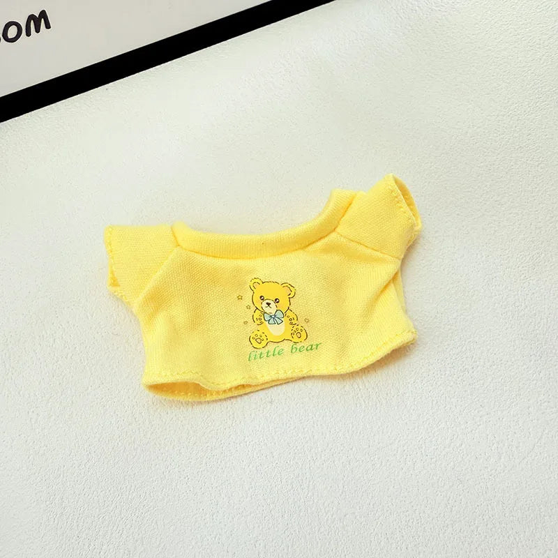 EZ Labubu Doll Clothes Plush Doll'S Clothes Cool And Sweet Leather Clothing Labubu I II Idol Dolls Sitting Party Accessories