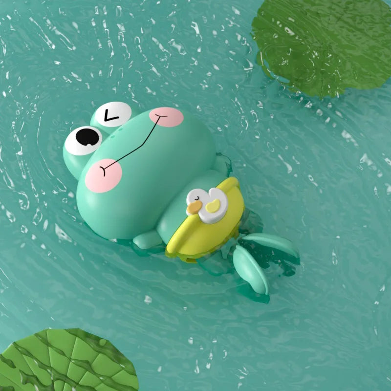 EZ Children's bath toys - Clockwork frogs that float and swim