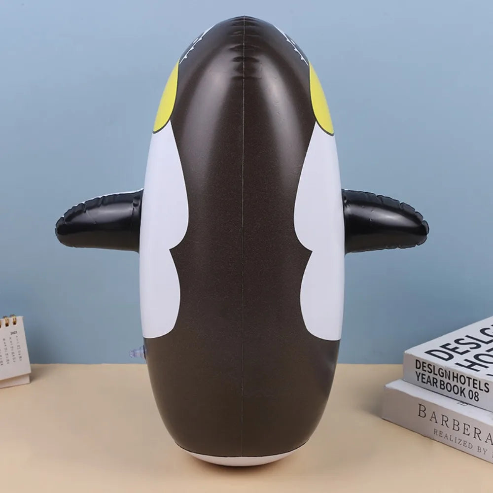 EZ Cartoon Penguin Sandbag Kids Child Party Birthdays Gift 36/45cm Children Inflatable Toys Home Sport Boxing Punching Toy