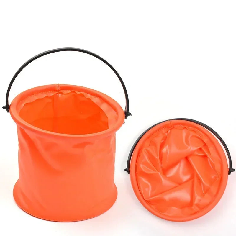 EZ Beach Sand Toy Play Bucket Toy Folding Collapsible Bucket Gardening Tool Outdoor Sand Pool Play Tool Toy Kids Summer Favor