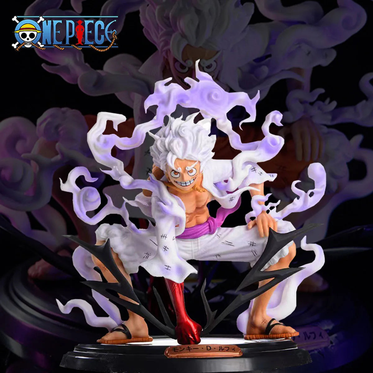 EZ 20cm One Piece Figure Nika Luffy Gear 5 Sun God Nika Luffy Figurine Action Figures PVC Statue Collection Model Doll Toys Gift