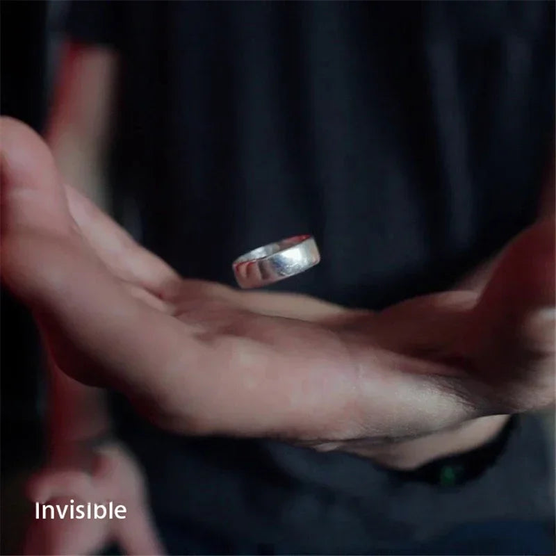 EZ Floating Ring Magic Tricks Play Ball Pen Floating Effect Of Invisible Suit Powerful Magic Props Close Up Stage Props Gimmick