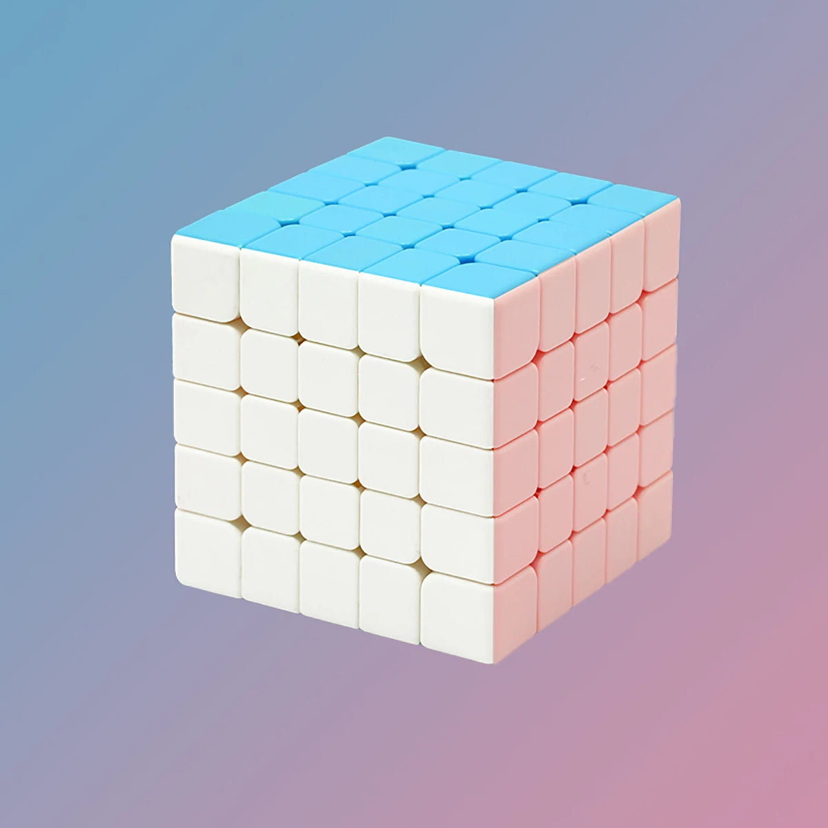 EZ Magic Cube 2x2 3x3 4x4 5x5 pyramid Magic Cube racing stress-relieving puzzle professional smooth speed game children's toy gift